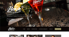 Desktop Screenshot of briorestaurant.com